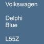 Preview: Volkswagen, Delphi Blue, L55Z.